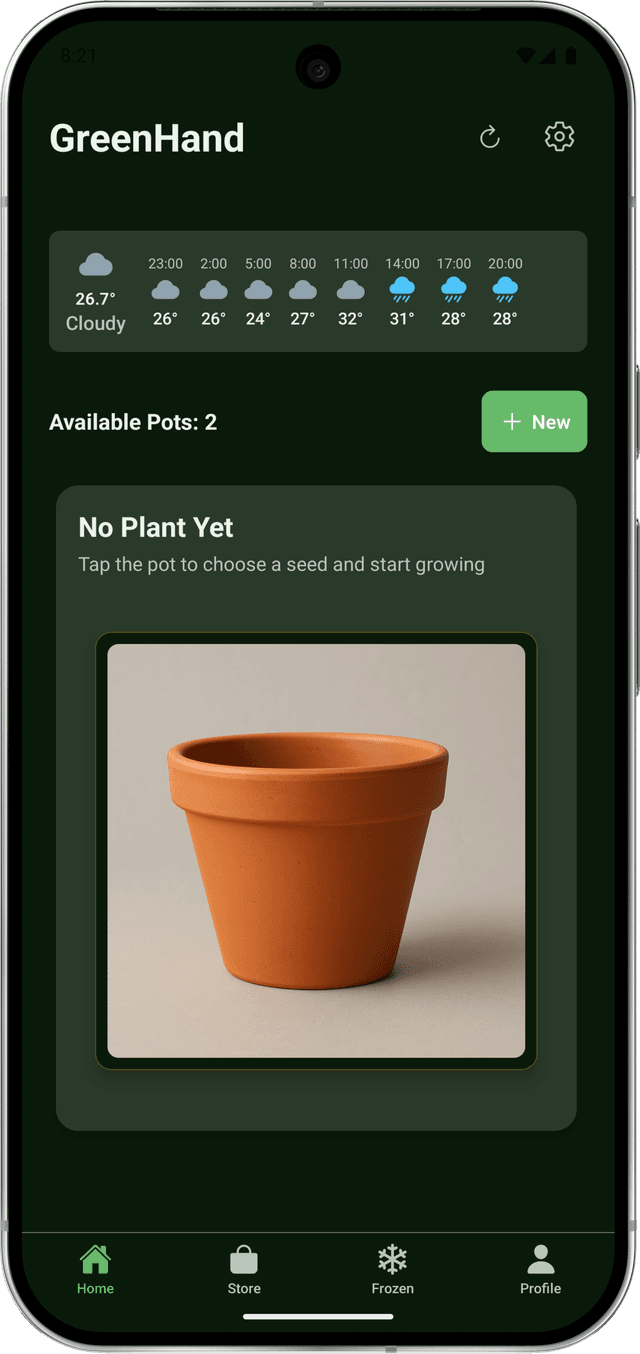 GreenHand app preview